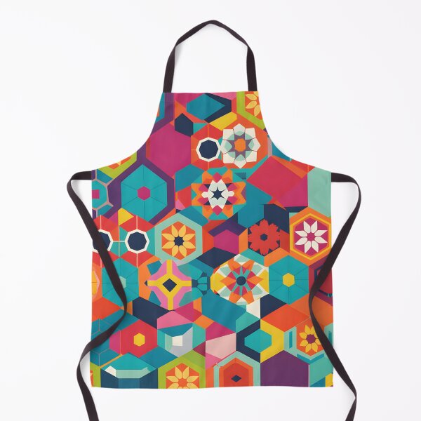Item preview, Dynamic Geometric Shapes Pattern Abstract Modern Colorful Simple designed and sold by shashtopia.