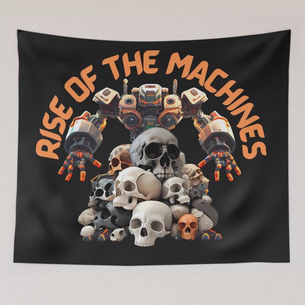 Item preview, Rise Of The Machines : Robot : Skulls designed and sold by MTJ-Mushrooms.