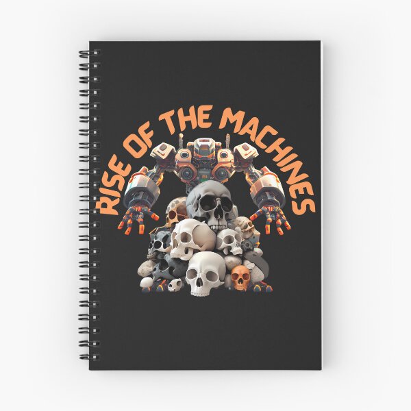 Artikelvorschau, Rise Of The Machines : Robot : Skulls entworfen und verkauft von MTJ-Mushrooms.