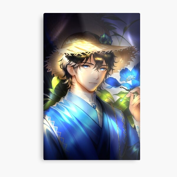 Cute Anime Boy Metal Prints for Sale