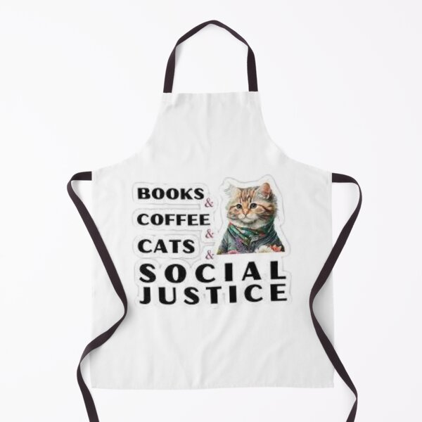 Item preview, Books And Coffee And Cat And Social Justice designed and sold by Trendy Design.
