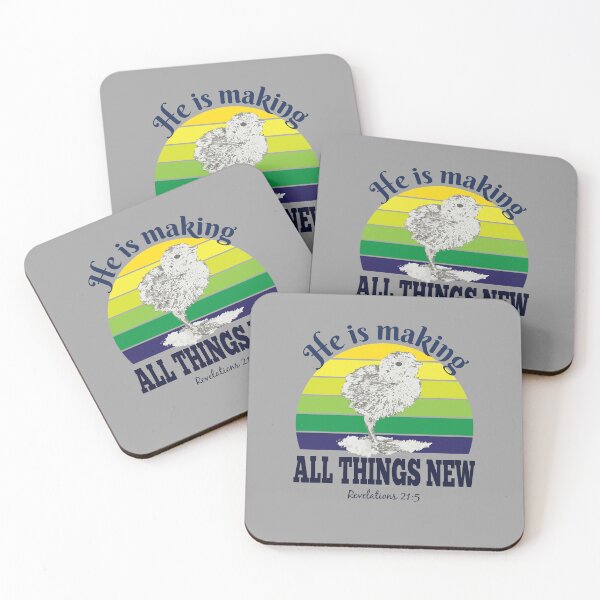 Item preview, Copy of Making All Things New Revelations 21:5 Design designed and sold by EdifiedExpressions.