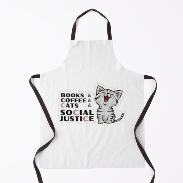 Item preview, Books And Coffee And Cat And Social Justice designed and sold by Trendy Design.