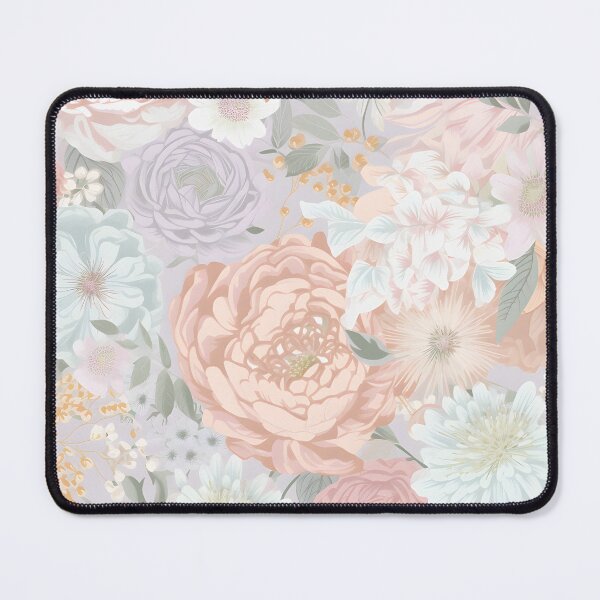 Item preview, Delicate Floral Garden Pattern Nature Flowers Spring Botanical designed and sold by shashtopia.