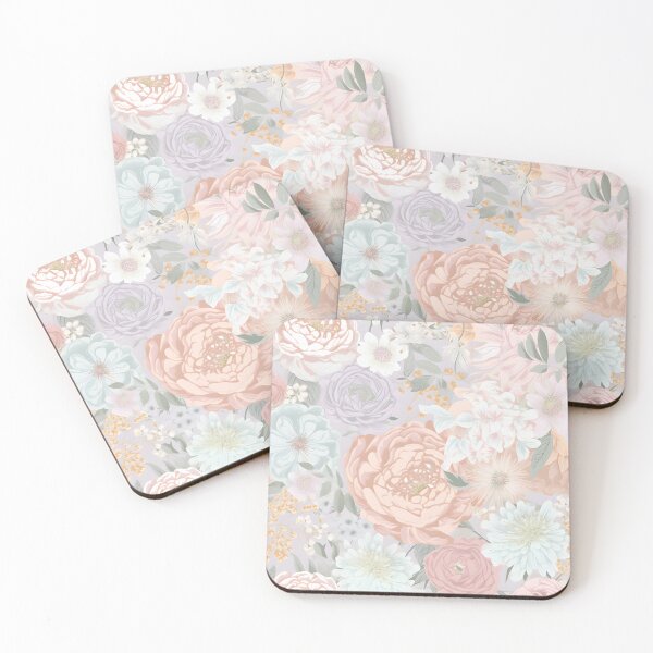 Item preview, Delicate Floral Garden Pattern Nature Flowers Spring Botanical designed and sold by shashtopia.