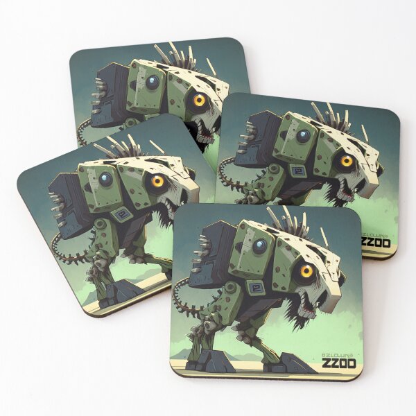 Item preview, Zoid - Cartoon Zoid In The Desert Poster designed and sold by WixWorks.
