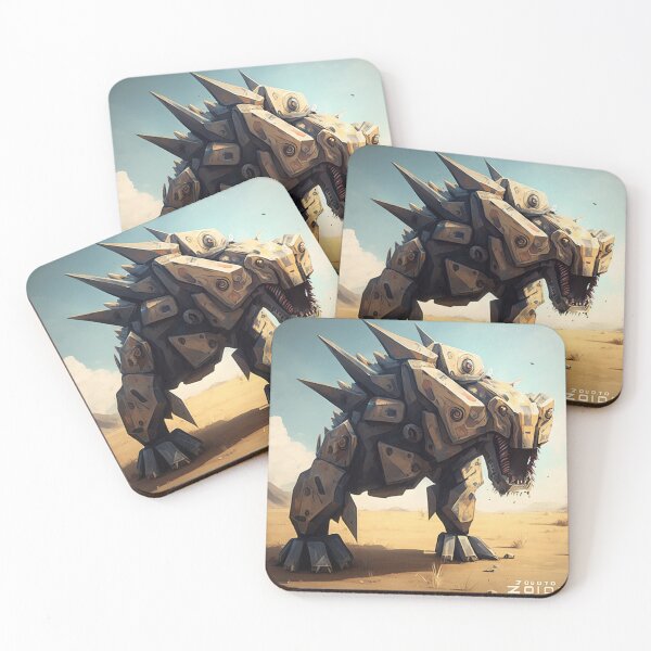 Item preview, Zoid - Beautiful Realistic Poster Mech In The Desert designed and sold by WixWorks.
