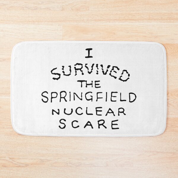 Item preview, I Survived the Springfield Nuclear Scare designed and sold by REALsaintpetty.