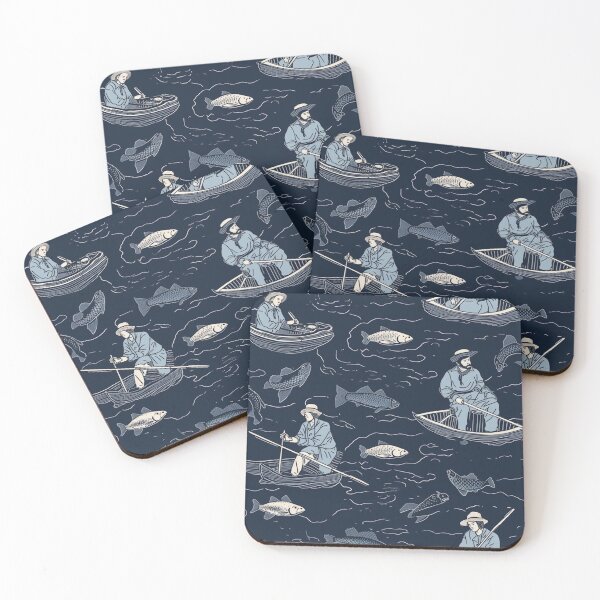 Item preview, Ukiyo-e - pescadores - AI designed and sold by Soronelite.