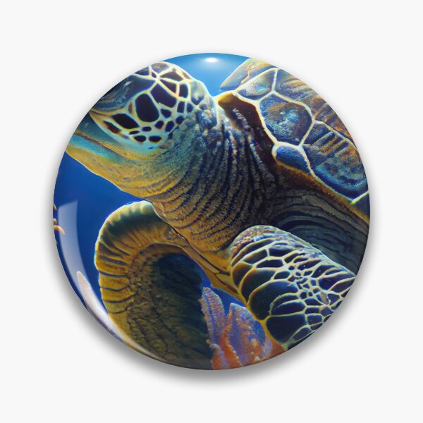 Item preview, Sea turtle on sea floor designed and sold by MiTo-Creations.