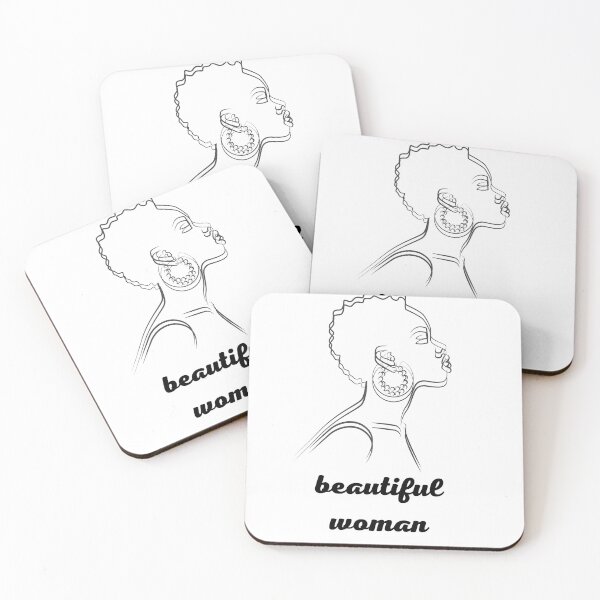 Item preview, black woman beautiful woman text designed and sold by Babasoph.
