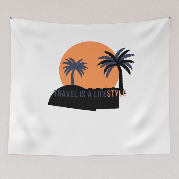 Item preview, Travel is a Lifestyle - Hustle Fly Repeat designed and sold by LadyHustle.