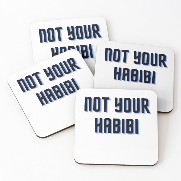 Item preview, not your habibi t-shirt designed and sold by Meer1.