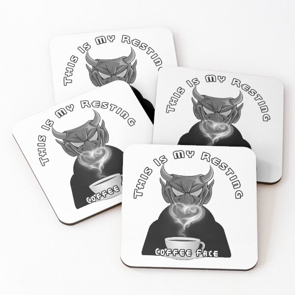 Item preview, THIS IS MY RESTING COFFEE FACE designed and sold by A-T-H.