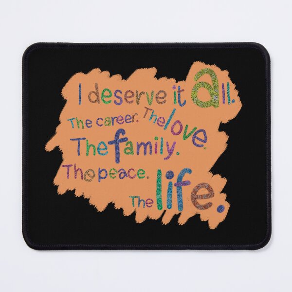 Item preview, I deserve it all orange designed and sold by chuckletuckle.