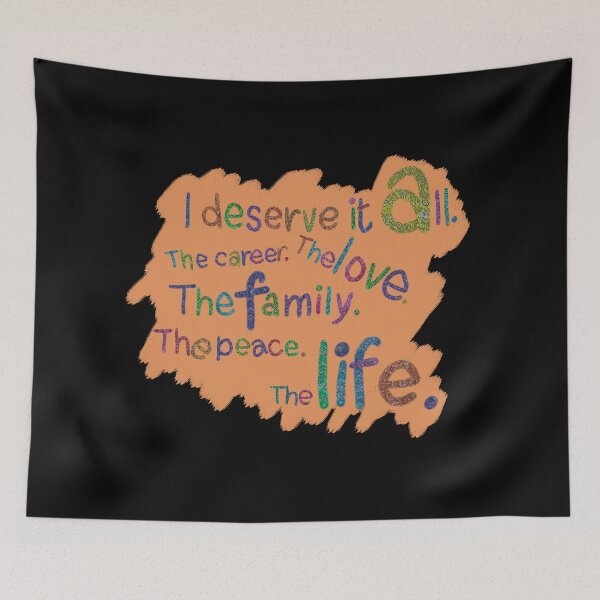 Item preview, I deserve it all orange designed and sold by chuckletuckle.