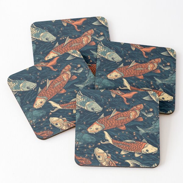 Item preview, Ukiyo-e - Koi - IA designed and sold by Soronelite.