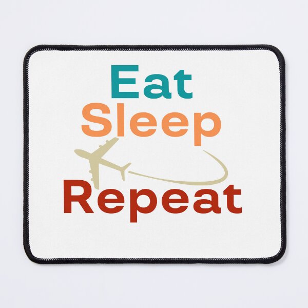 Item preview, Eat Sleep Travel Repeat - Hustle Fly Repeat designed and sold by LadyHustle.