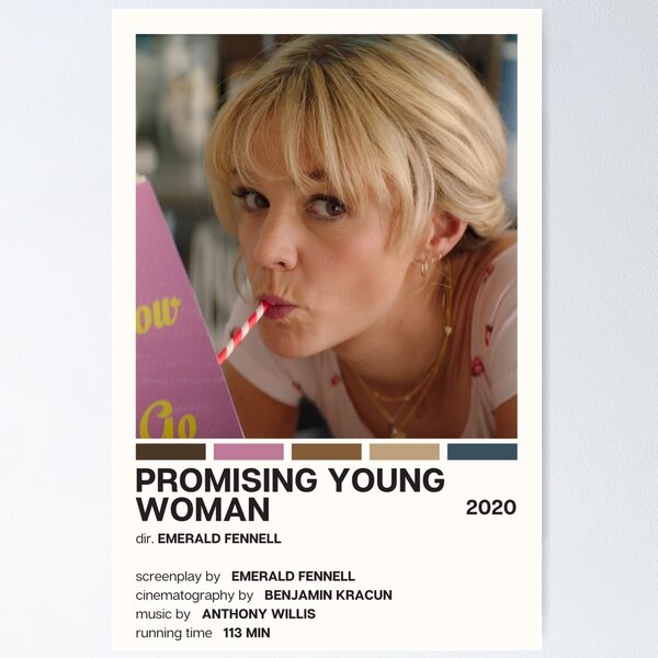 Item preview, Promising Young Woman Movie Poster designed and sold by YellowishCat15.