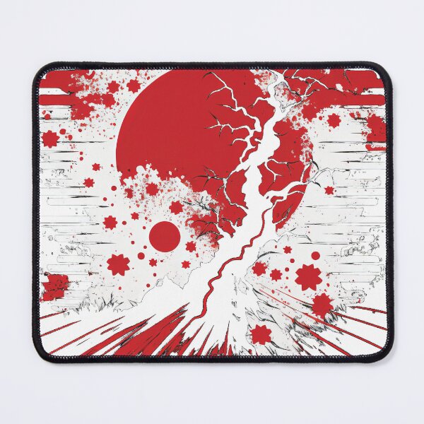 Item preview, japan flag illustration art designed and sold by masphie.