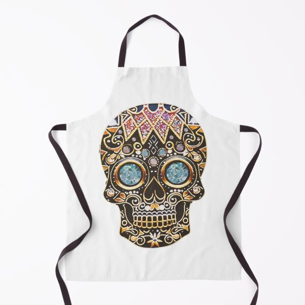 Item preview, Golden skull digital art designed and sold by creativesinapsi.