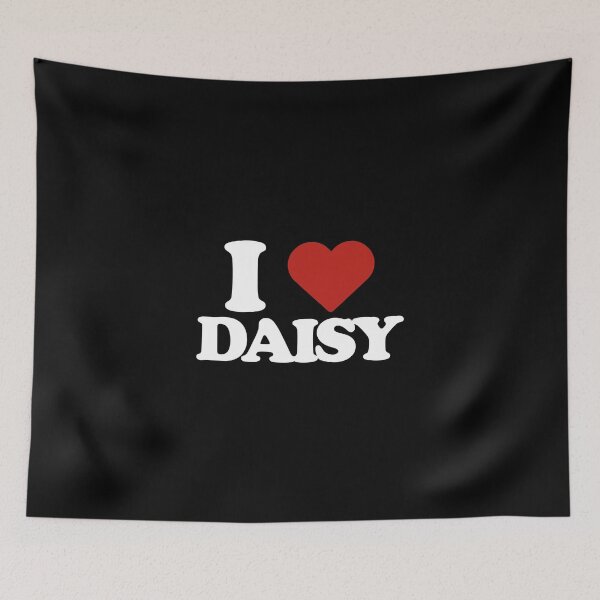 Item preview, Daisy Jones & The Six Aesthetic I Love Daisy Merch Black designed and sold by StickTheSong.