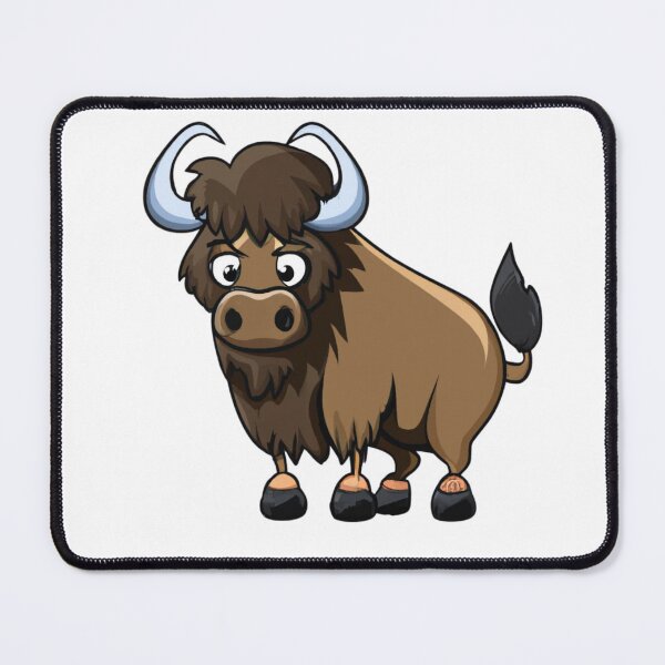 Item preview, Bisons Team Mascot designed and sold by PaintedbyCarol.