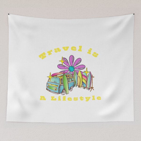 Item preview, Travel is a Lifestyle - Hustle Fly Repeat designed and sold by LadyHustle.