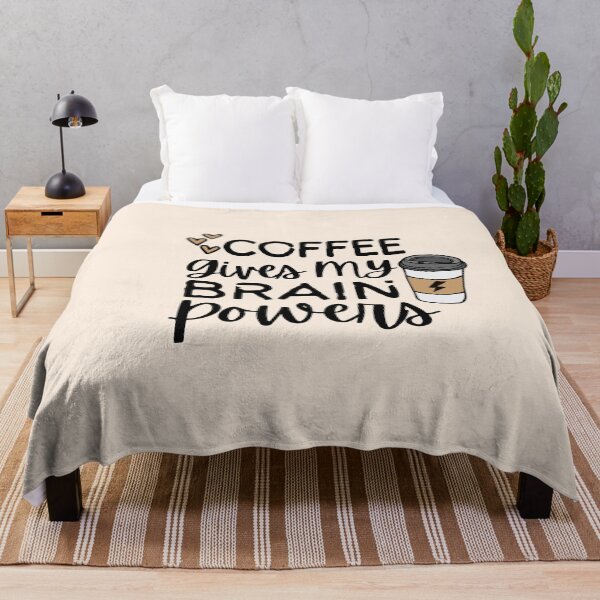 Item preview, Coffee Gives My Brain The Power designed and sold by Mano-World.