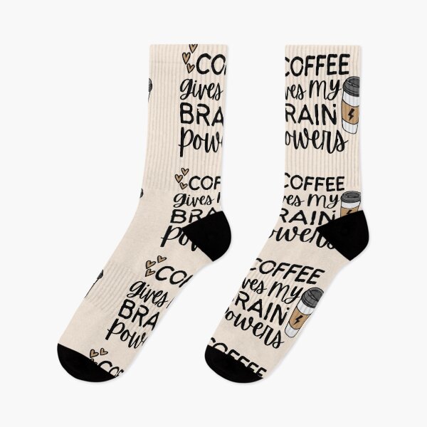 Item preview, Coffee Gives My Brain The Power designed and sold by Mano-World.