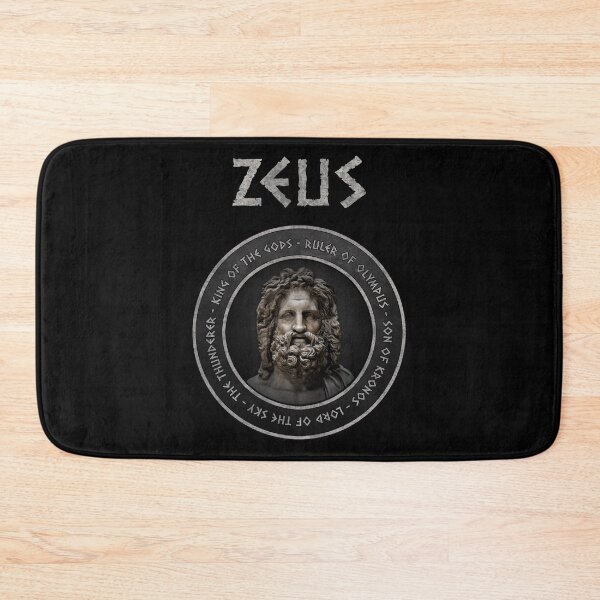 Item preview, Zeus - Ancient Greek God - Zeus the Lord of Olympus and King of the Gods - Greek Mythology designed and sold by Agema Apparel.
