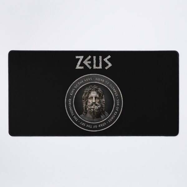 Item preview, Zeus - Ancient Greek God - Zeus the Lord of Olympus and King of the Gods - Greek Mythology designed and sold by Agema Apparel.