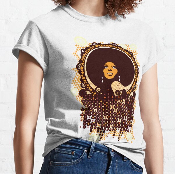 Disco Diva retro art Classic T-Shirt