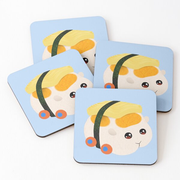 Item preview, Egg Omelet Tamagoyaki Sushi Molcar Pui Pui Molcar designed and sold by BlossomCreative.