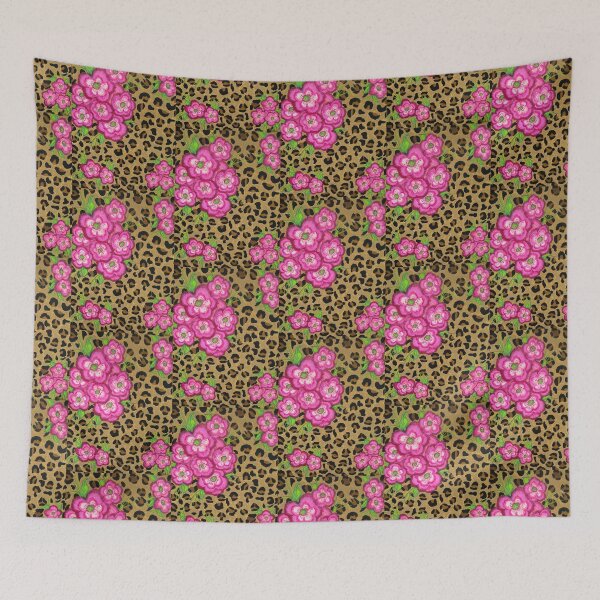 Item preview, Floral Leopard Print designed and sold by dawnsiegler.