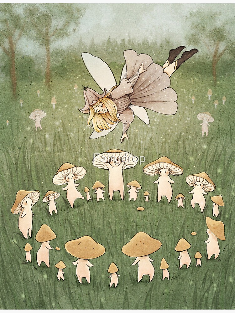 Dance of the hotsell Mushroom Painting