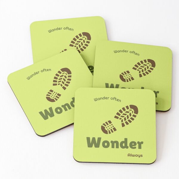 Item preview, Wonder often, wonder always designed and sold by Arttygenenius.