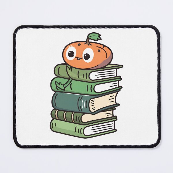 Item preview, Cute Bookworm Sticker - Perfect for Book Lovers designed and sold by ColorStudioArt.