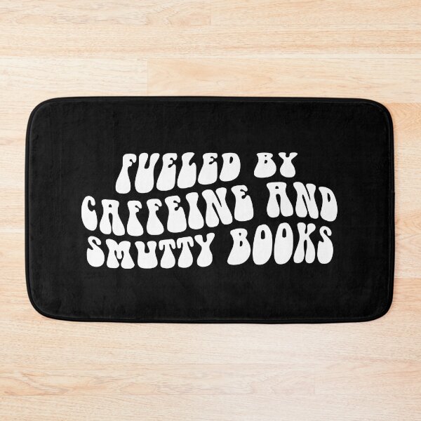 Item preview, fueled by caffeine and smutty books groovy font  designed and sold by catdiasart.