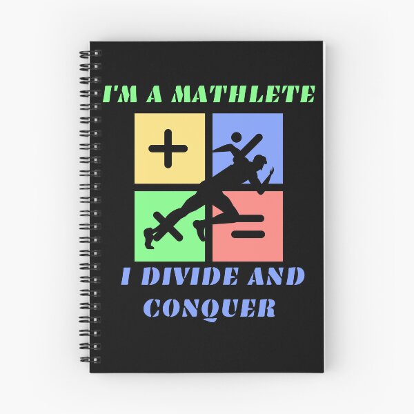 Item preview, I'm a mathlete, I divide and conquer designed and sold by Laugh-Lines.