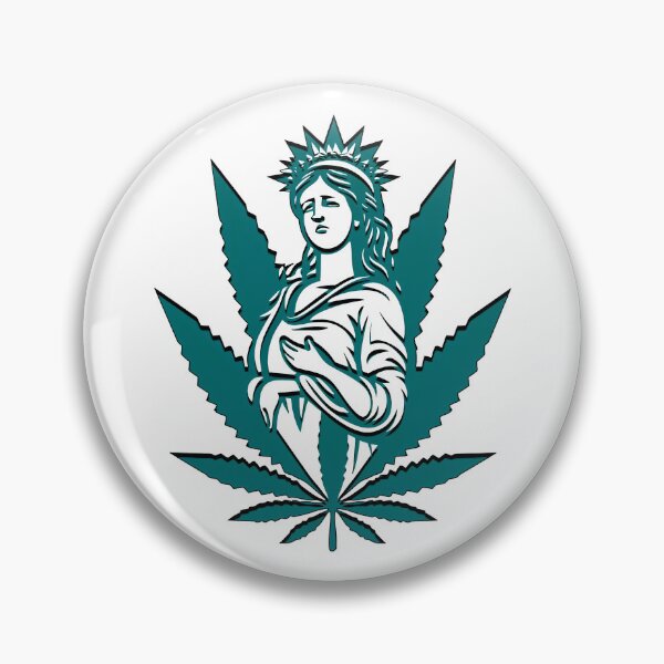 Item preview, Statue of Liberty, Cannabis, Weed, Marijuana designed and sold by Ganyalft.