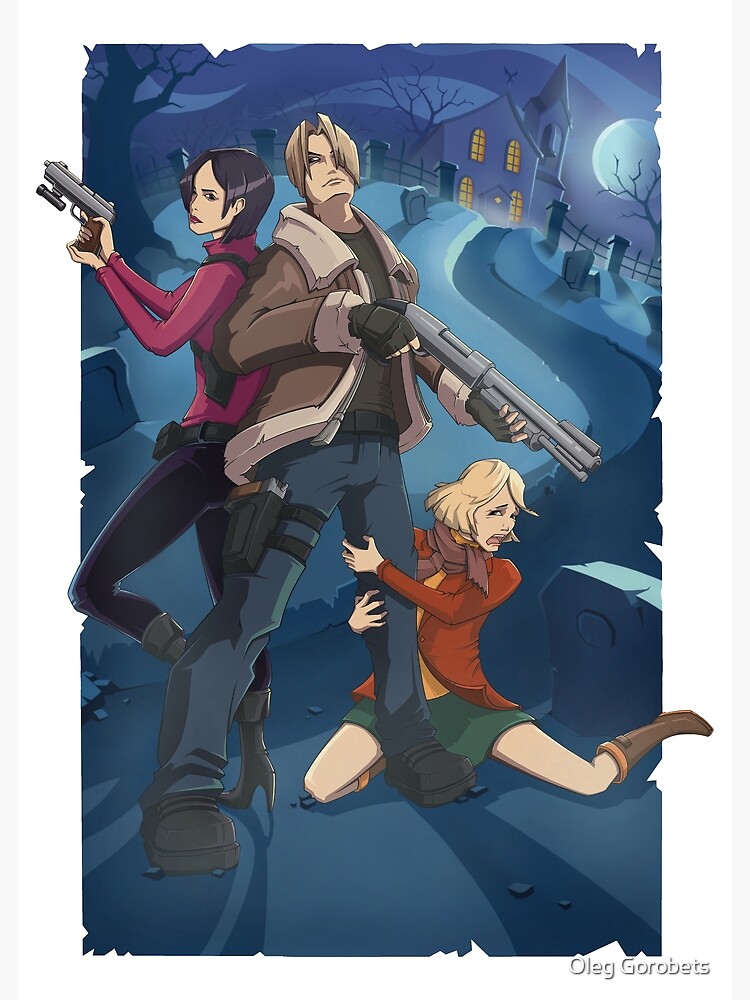 Resident Evil 4 Remake, Re4, Resident Evil 4 Art Print for Sale by  palmwillow