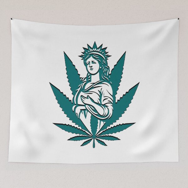 Item preview, Statue of Liberty, Cannabis, Weed, Marijuana designed and sold by Ganyalft.