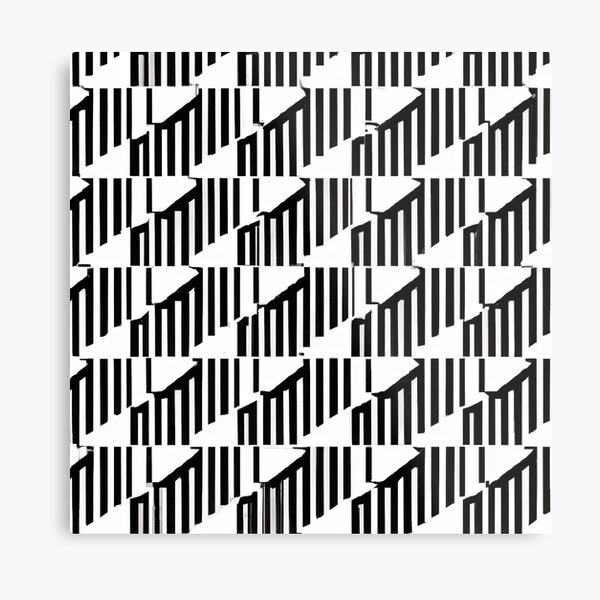 Item preview, Bold Geometric Pattern in Black and White designed and sold by stilldan97.