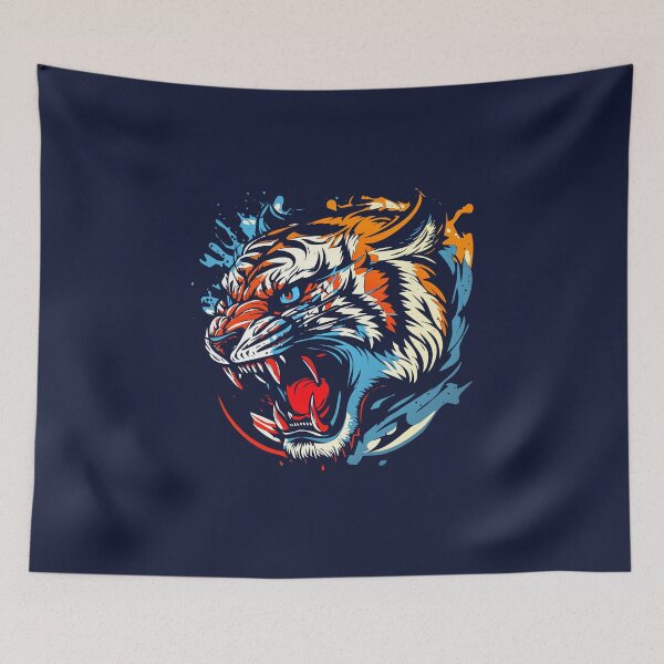 Item preview, furious tiger designed and sold by rommir.