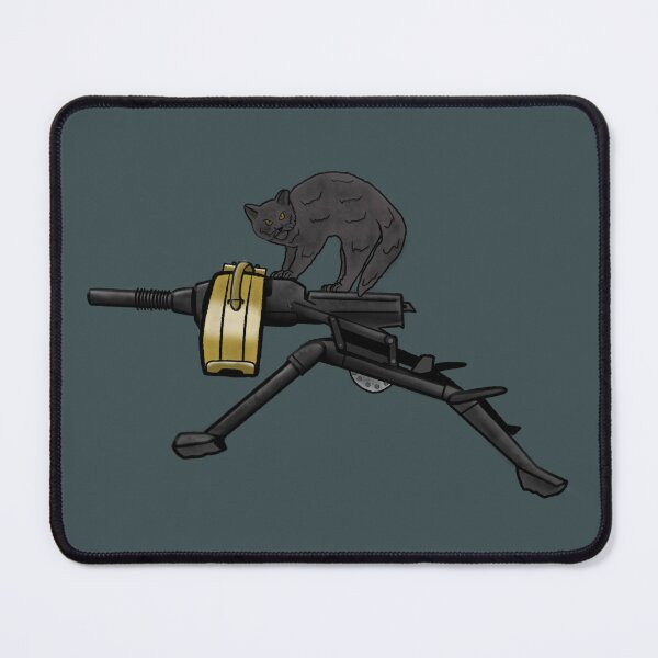 Item preview, Kotik cat on grenade launcher 1 designed and sold by pstenebraslux.