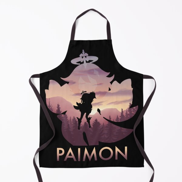 Item preview, Diseño de silueta de Genshin Impact Paimon designed and sold by Keziah Arts.