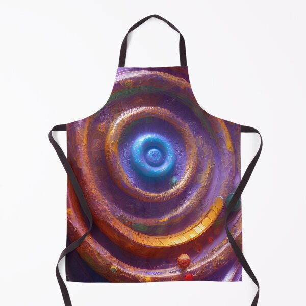 Artikelvorschau, Colorful Abstract Shapes & Symbols Digital Painting Art Swirls entworfen und verkauft von VersoShopping.