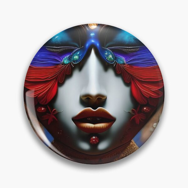 Item preview, Psychedelic Woman Portrait Art designed and sold by XCentric00.