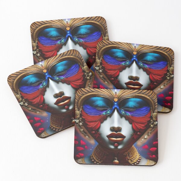 Item preview, Psychedelic Woman Portrait Art designed and sold by XCentric00.